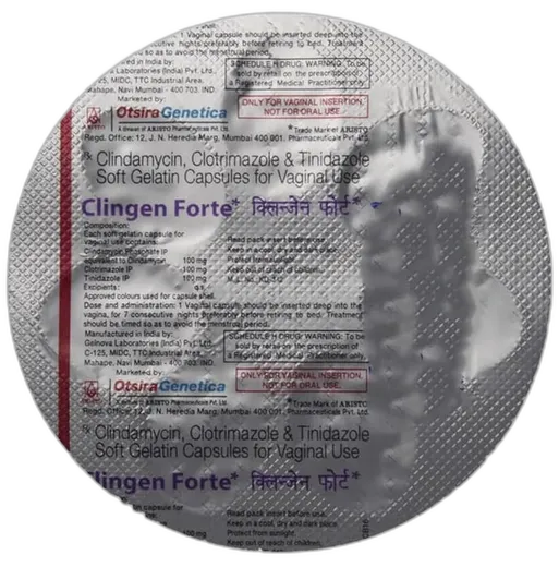 clingen forte vaginal tablet 7's